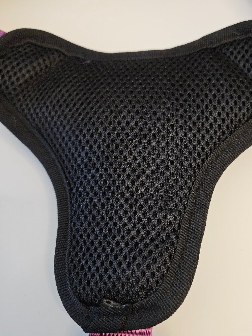 Kong Waste Bag Harness Nylon Pink & black w/ reflective trim, size L - Picture 8 of 10